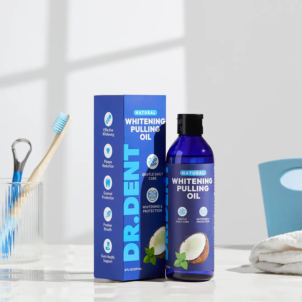 DR.DENT Double Whitening Bundle | 2 Complete Oral Care Kits | Gift Set